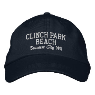 Clinch Park Beach Traverse City MI Baseball Hat