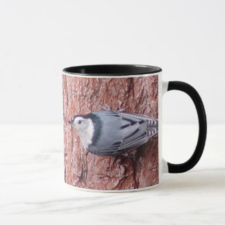Clinging to Tree Nuthatch Bird Mug