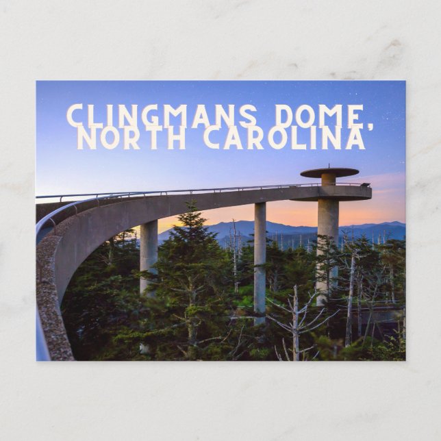 Clingmans Dome, North Carolina Postcard (Front)