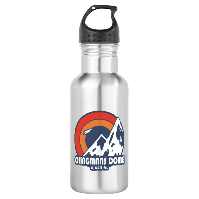 Clingmans Dome Sun Eagle 532 Ml Water Bottle (Front)