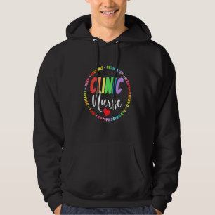 Clinic Nurse For School Nurse Appreciation Week Ba Hoodie