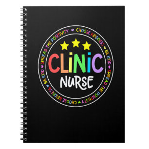 Clinic Nurse For School Nurse Appreciation Week Ba Notebook