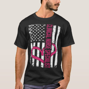 Clinical Nurse Specialist Flag Women or Male CNS N T-Shirt