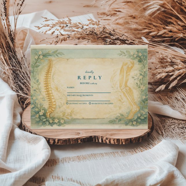 Clinical Physical Therapy Graduation RSVP Card (Creator Uploaded)