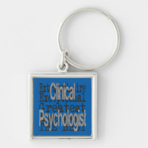 Clinical Psychologist Extraordinaire Key Ring