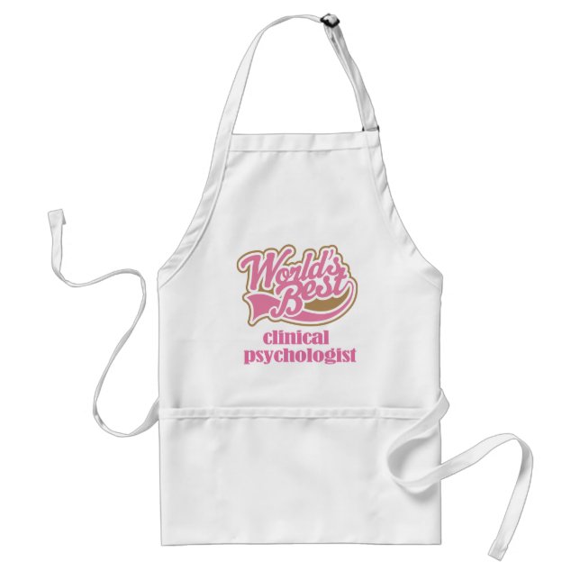 Clinical Psychologist Pink Gift Standard Apron (Front)