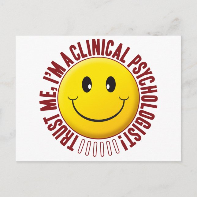 Clinical Psychologist Trust Postcard (Front)