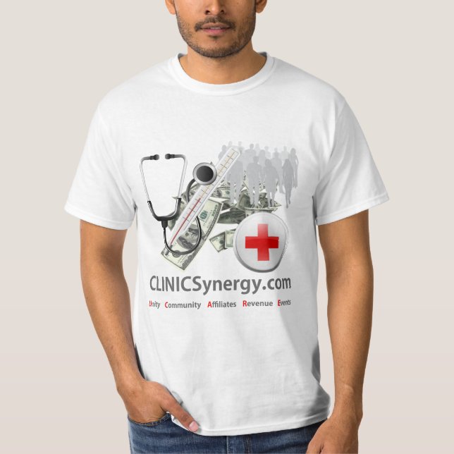 CLINICSynergy - T-Shirt - Guys (Front)