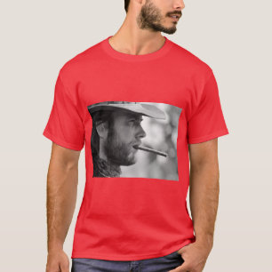 Clint Eastwood Smoking 2  T-Shirt
