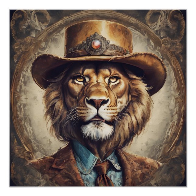 Clint the Lion Poster (Front)