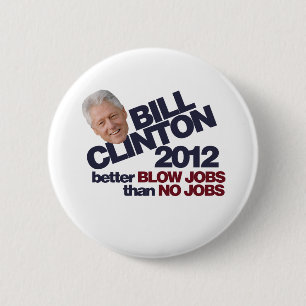 Clinton 2012 6 cm round badge