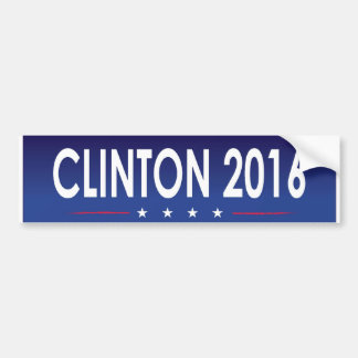 Clinton 2016 bumper sticker