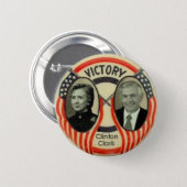 Clinton & Clark 6 Cm Round Badge (Front & Back)