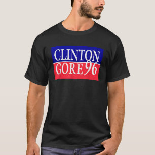 Clinton Gore 96 1996 2024 Vintage Campaign T Shirt
