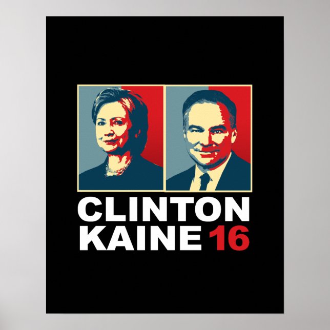 Clinton Kaine 16 - Posterised -- Poster (Front)