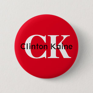 Clinton Kaine - CK 2016 6 Cm Round Badge