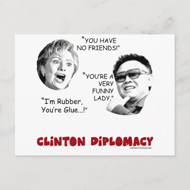 clintondiplomacy3 postcard (Front)