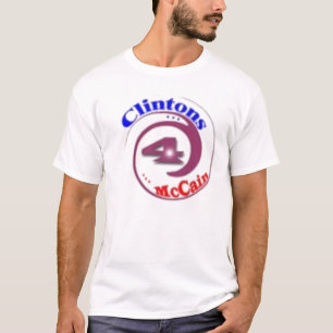 clintons4McCain Political Rally Shirt
