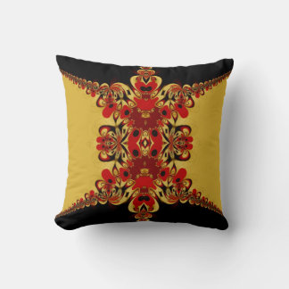 CLIO : Modern Fractal Lace Cushion / Pillow