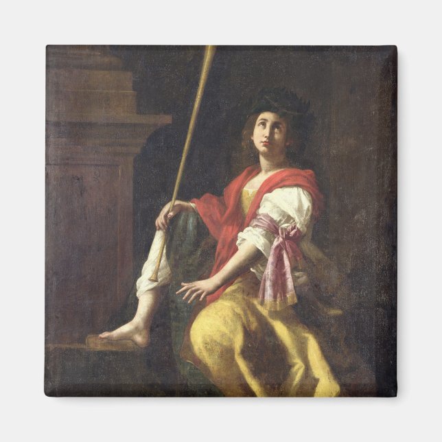 Clio, Muse of History, 1624 Magnet (Front)