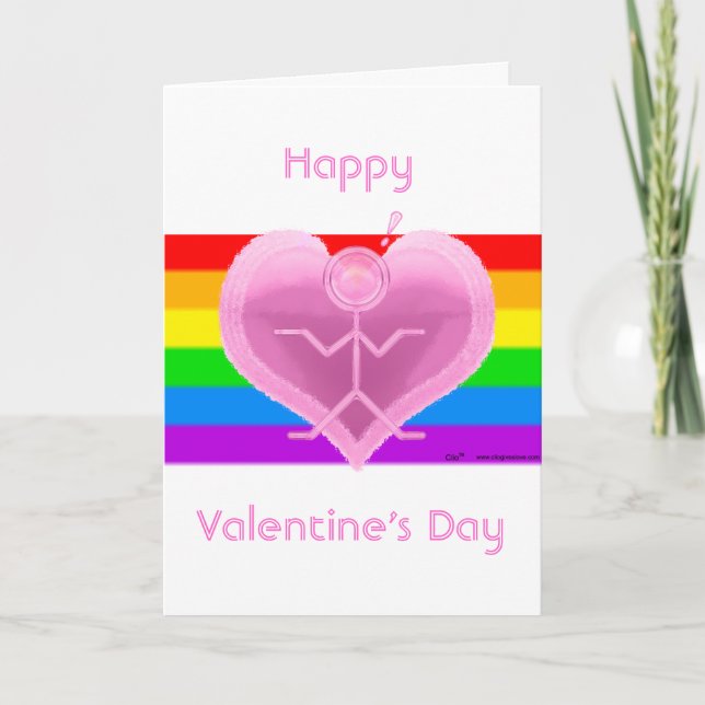 Clio Valentine's Pride Card (Front)
