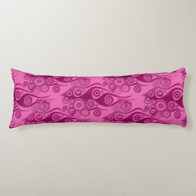 Clip Art Fish Pattern + your ideas Body Cushion (Front)