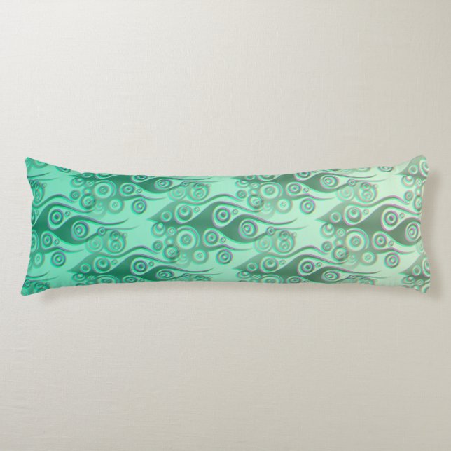 Clip Art Fish Pattern + your ideas Body Cushion (Front)