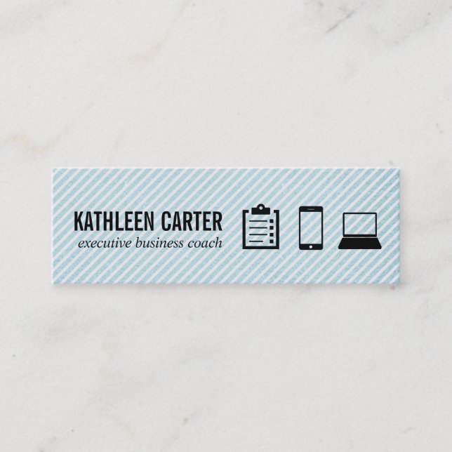 Clip Board | Phone | Laptop Mini Business Card (Front)