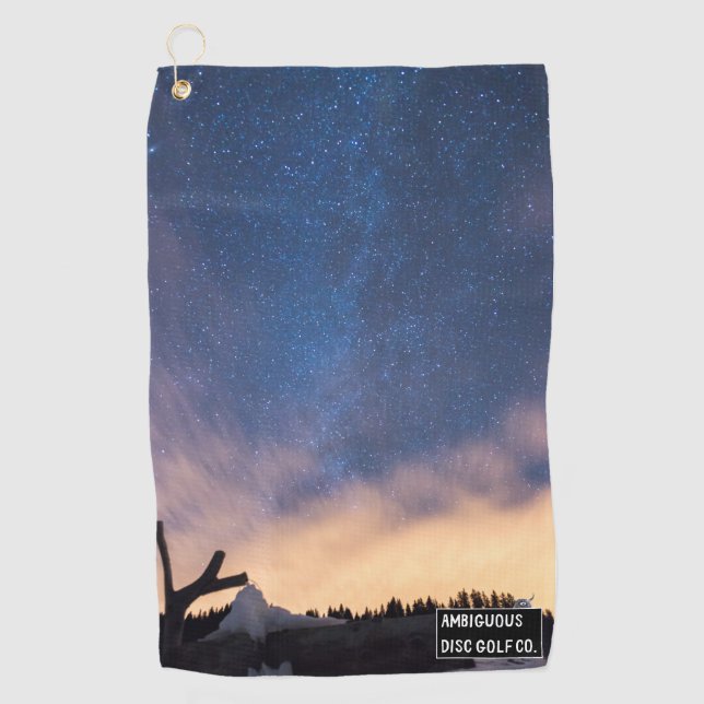 Clip-On Disc Golf Bag Towel (Front)