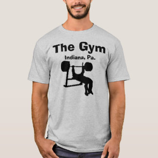 clipart, The Gym, Indiana, Pa. T-Shirt