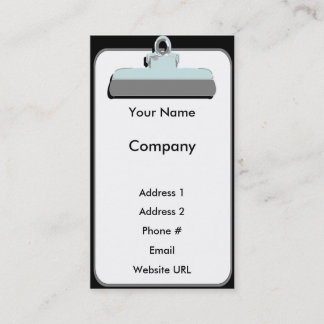 Clipboard-Business Business Card
