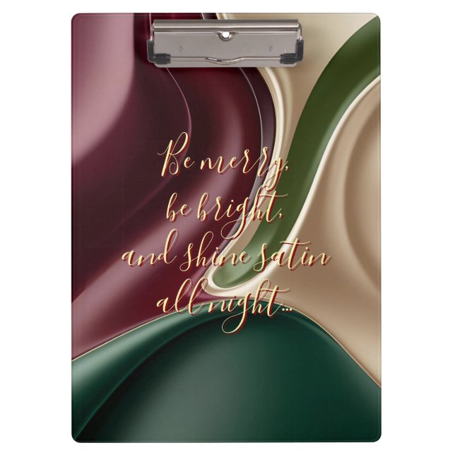 Clipboard in stylish graphic (Front)