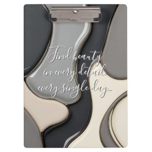 Clipboard in stylish graphic