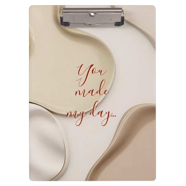 Clipboard in stylish graphic (Front)