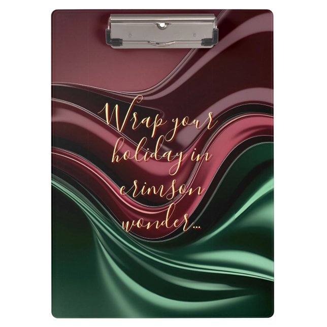 Clipboard in stylish graphic (Front)