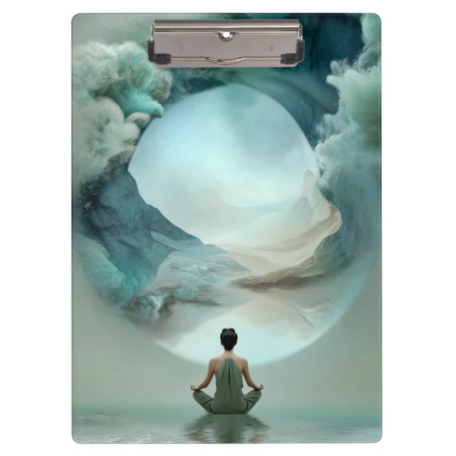 Clipboard Mystical Zen Meditation (Front)