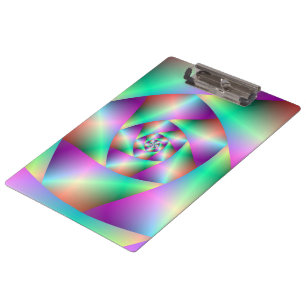 Clipboard Psychedelic Spiral