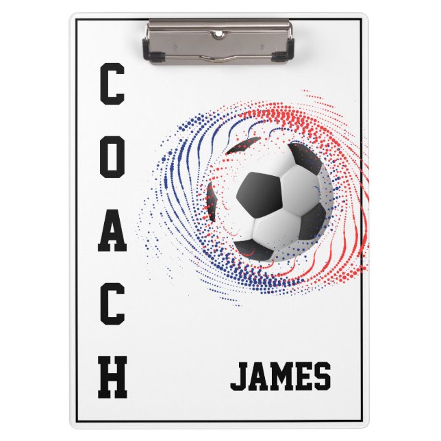 Clipboard-Soccer Coach Clipboard (Front)