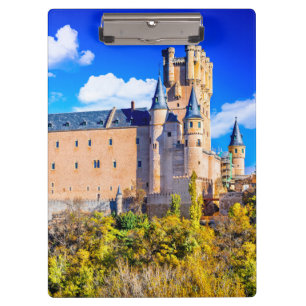Clipboards Segovia castle