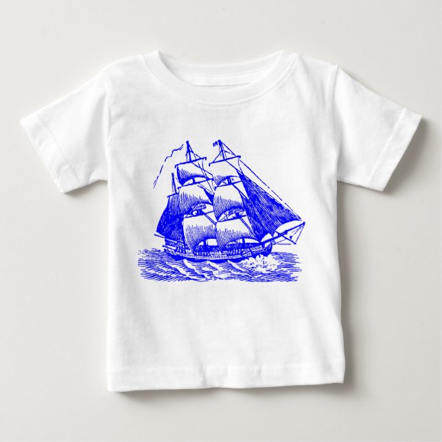 Clipper - Blue Baby T-Shirt (Front)