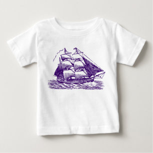 Clipper - Deep Purple Baby T-Shirt