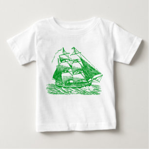 Clipper - Grass Green Baby T-Shirt