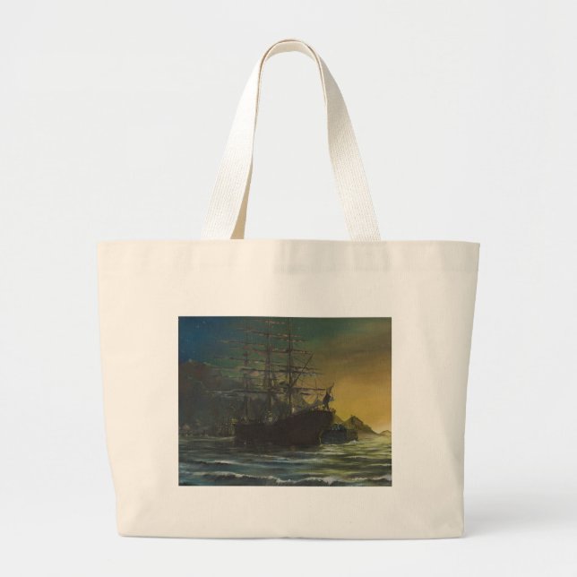 Clipper Large Tote Bag (Front)