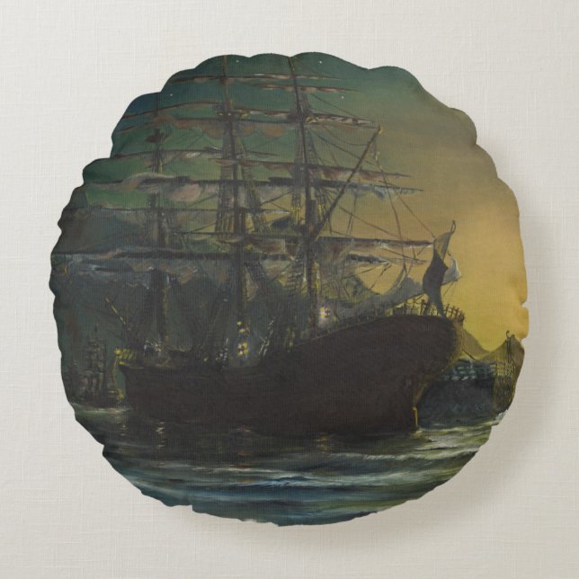 Clipper Round Cushion (Front)