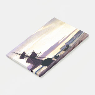 Clipper Ship Beach Sunset Bradford Post It Notes