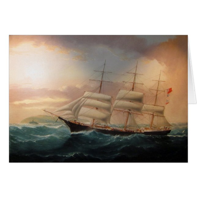 Clipper Ship Esther Roy 1898 (Front Horizontal)