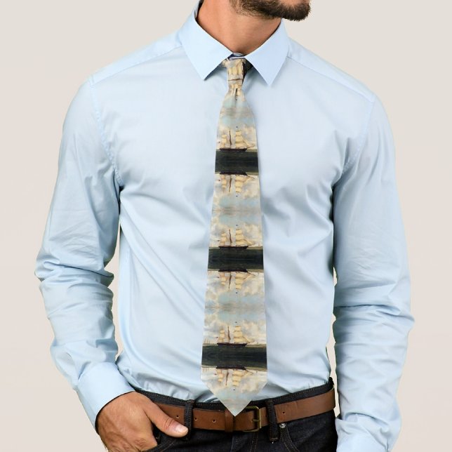 Clipper ship Horatio 19th century Tie (Creator Uploaded)