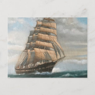 Clipper Ship Postcard
