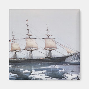 Clipper Ship "Red Jacket" Magnet