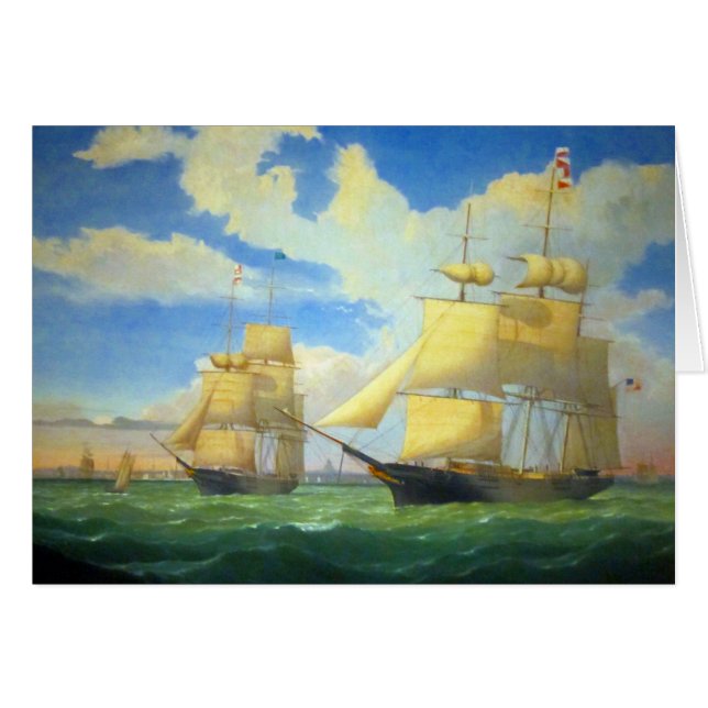 Clipper Ships Fitz Henry Lane 1853 (Front Horizontal)